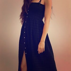 Aerie Smock Maxi Dress